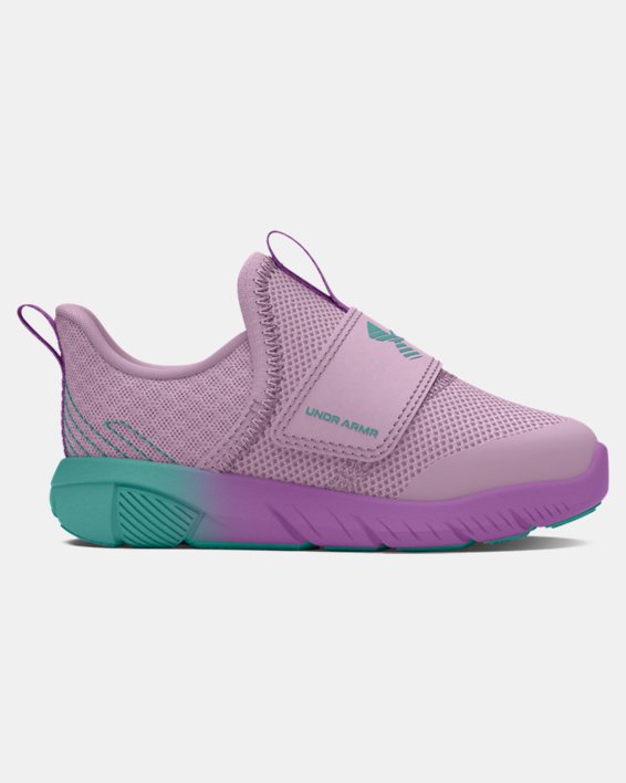 Girls' Infant UA Flash Fade Running Shoes, Purple, pdpMainDesktop image number 0